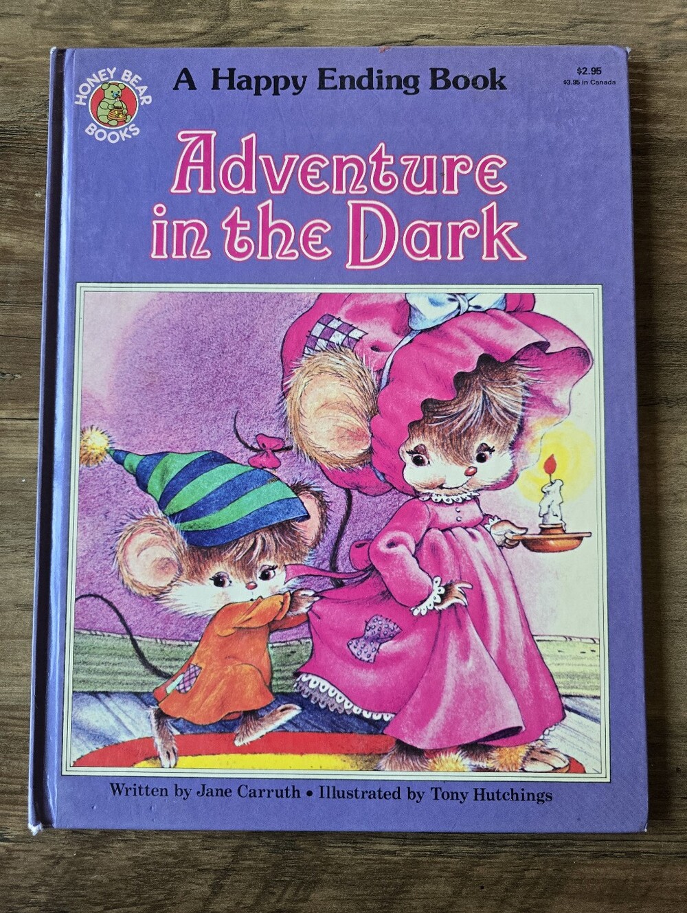 Vintage Adventure in the Dark Picture Book By Jane Carruth (HC, 1983)